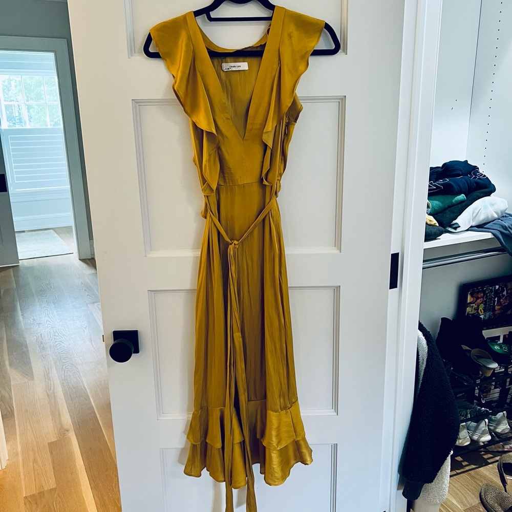 Chan Luu Golden Dress